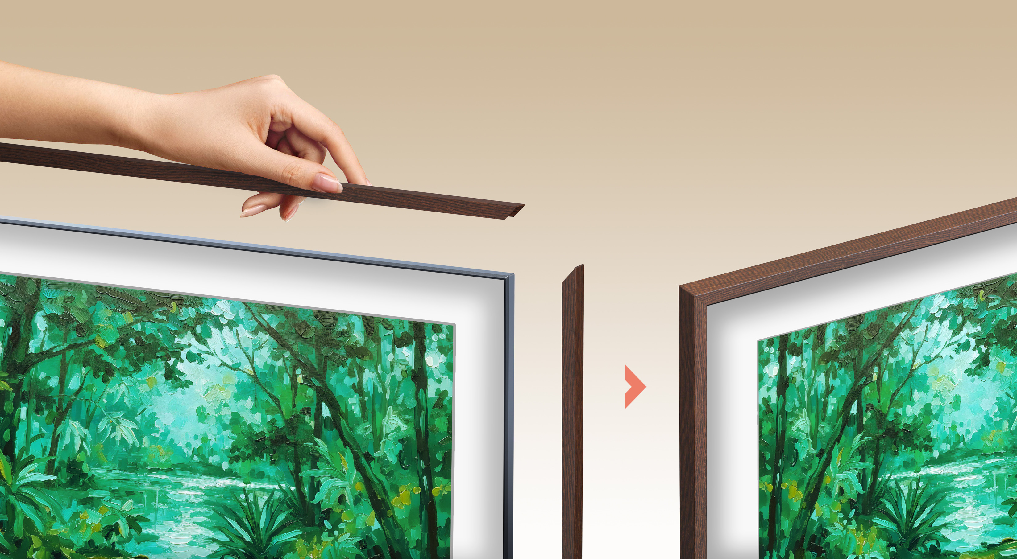 Magnetic Frame